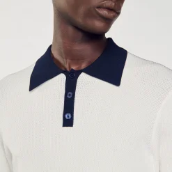 Sandro Paris Camisetas E Pólos-Polo Bicolor