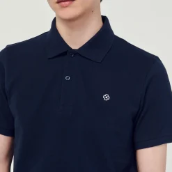 Sandro Paris Camisetas E Pólos-Polo Com Patch De Cruz Quadrada
