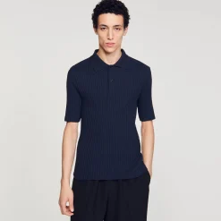 Sandro Paris Camisetas E Pólos-Polo De Algodao