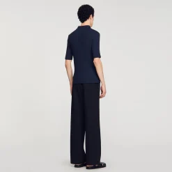 Sandro Paris Camisetas E Pólos-Polo De Algodao