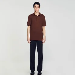 Sandro Paris Camisetas E Pólos-Polo De Linho