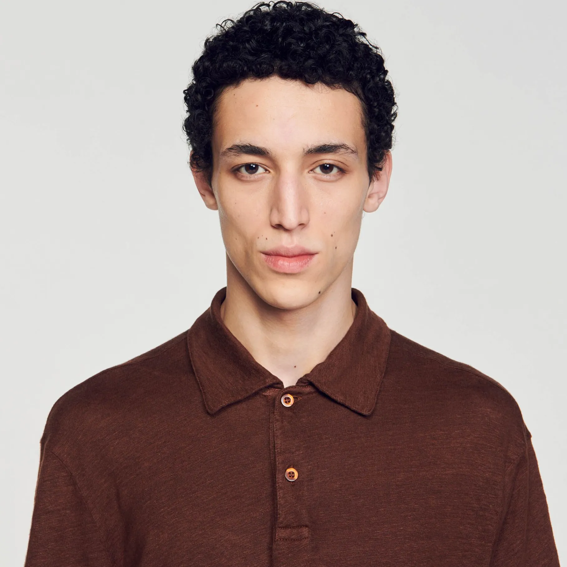 Sandro Paris Camisetas E Pólos-Polo De Linho