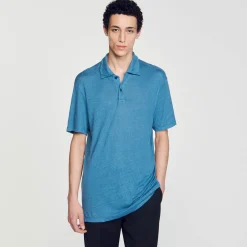 Sandro Paris Camisetas E Pólos-Polo De Linho