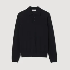 Sandro Paris Camisetas E Pólos-Polo De Malha Fina