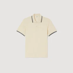 Sandro Paris Camisetas E Pólos-Polo Pique De Algodao