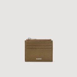 Sandro Paris Porta-Cartoes E Carteiras-Porta-Cartoes De Couro