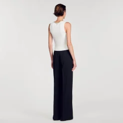 Sandro Paris Suéteres E Cardigans-Regata Com Decote Em Joia