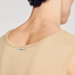 Sandro Paris Camisetas E Pólos-Regata De Algodao