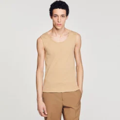 Sandro Paris Camisetas E Pólos-Regata De Algodao