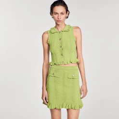 Sandro Paris Conjuntos-Saia Curta De Malha