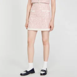 Sandro Paris Conjuntos-Saia Curta De Sarja