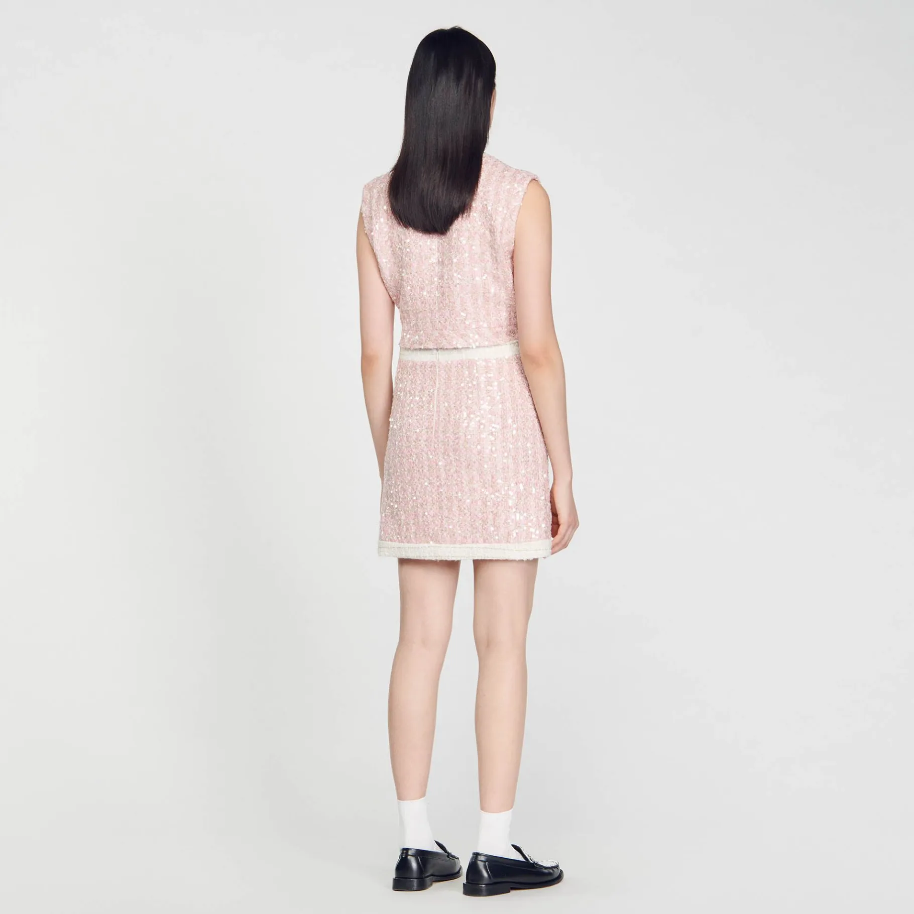 Sandro Paris Conjuntos-Saia Curta De Sarja