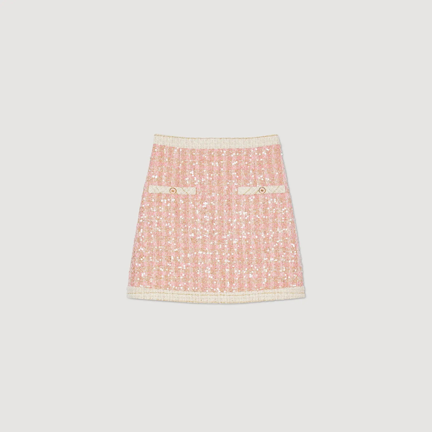 Sandro Paris Conjuntos-Saia Curta De Sarja