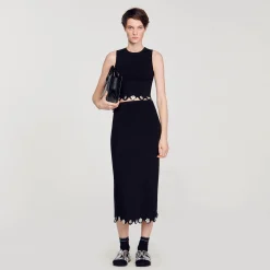 Sandro Paris Conjuntos-Saia Longa De Malha