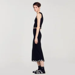 Sandro Paris Conjuntos-Saia Longa De Malha