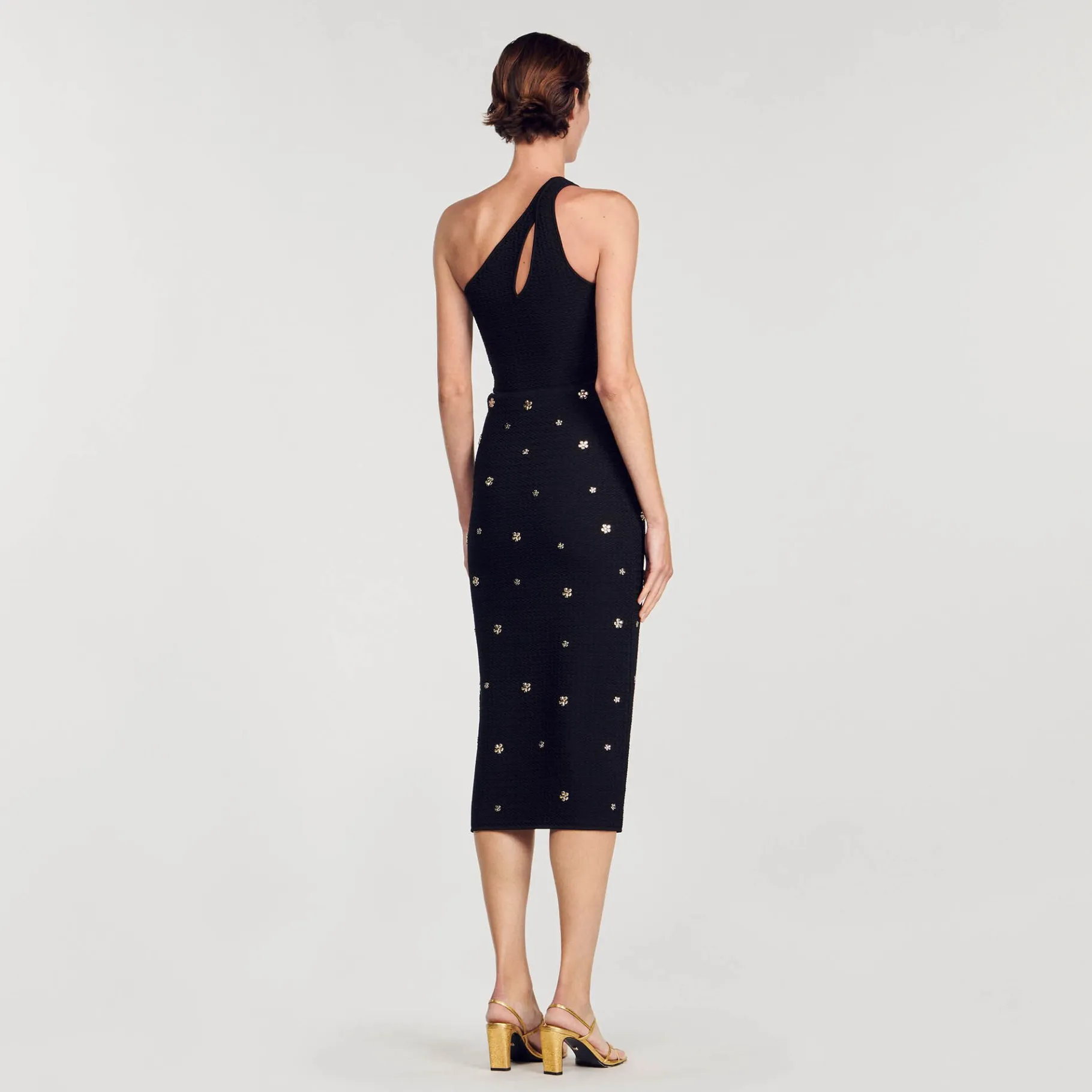 Sandro Paris Conjuntos-Saia Midi De Malha