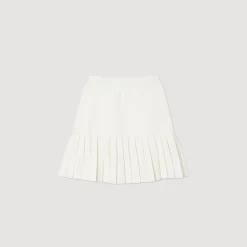 Sandro Paris Saias E Shorts-Saia Plissada