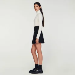 Sandro Paris Conjuntos-Saia Plissada De Tweed