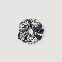 Sandro Paris Outros Acessórios-Scrunchie Com Estampa De Bandana