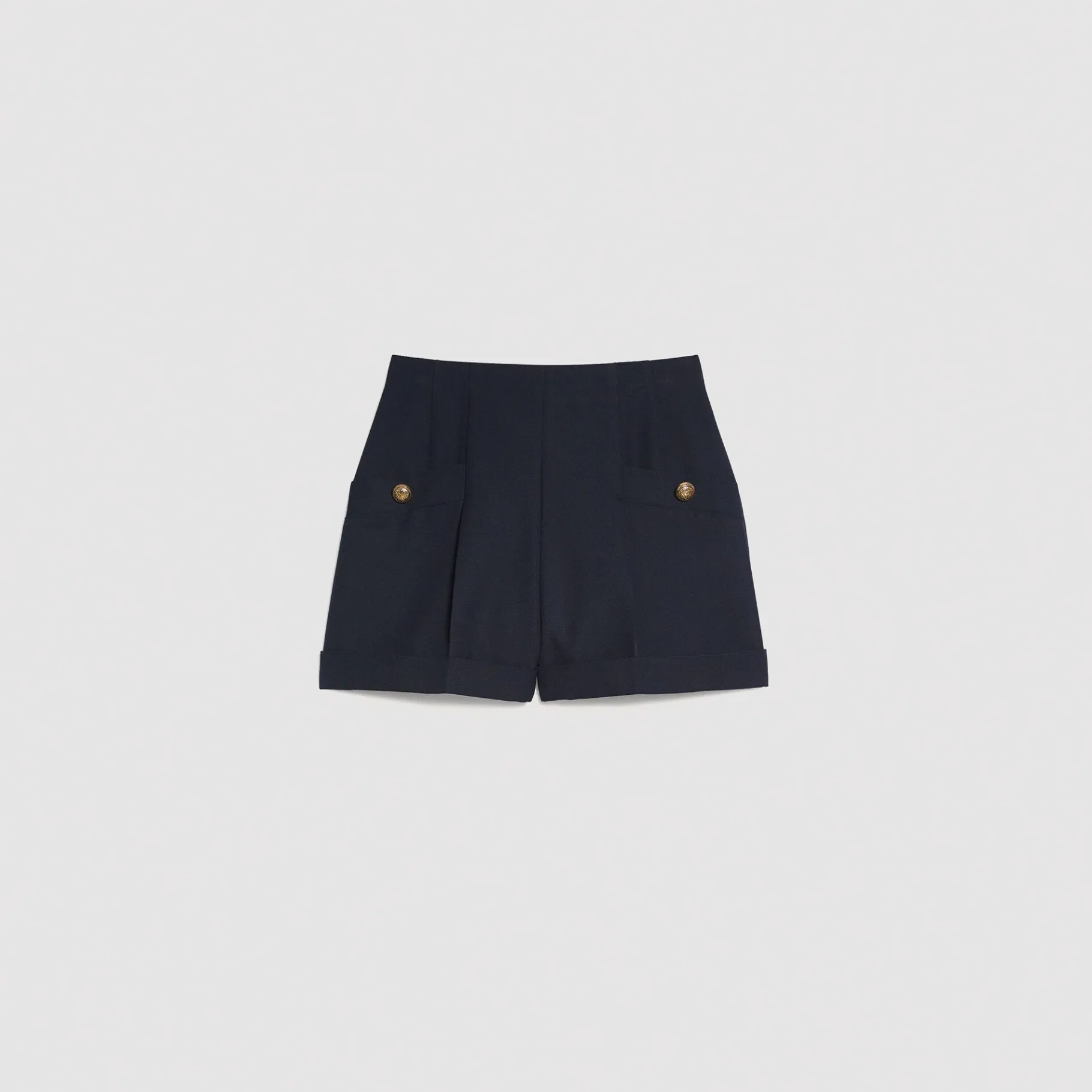 Sandro Paris Saias E Shorts-Shorts Com Bainha