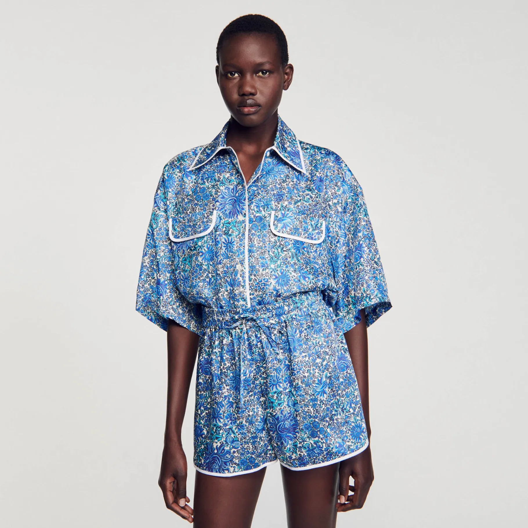 Sandro Paris Conjuntos-Shorts Com Estampa Floral