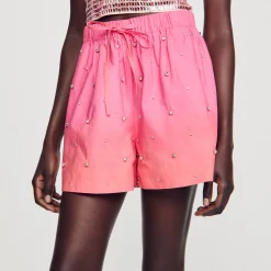 Sandro Paris Conjuntos-Shorts Com Strass