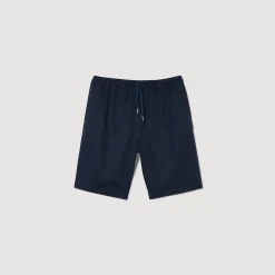 Sandro Paris Calças E Bermudas-Shorts De Algodao