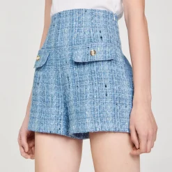 Sandro Paris Conjuntos-Shorts De Tweed