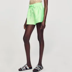 Sandro Paris Conjuntos-Shorts Largos De Cetim