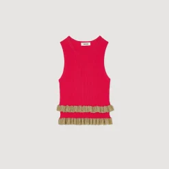 Sandro Paris Suéteres E Cardigans-Sueter Com Babados