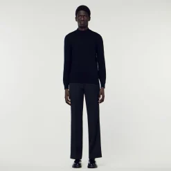 Sandro Paris Suéteres E Coletes-Sueter Com Gola Funil