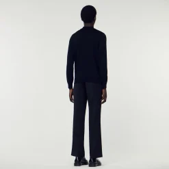 Sandro Paris Suéteres E Coletes-Sueter Com Gola Funil