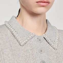 Sandro Paris Suéteres E Cardigans-Sueter Curto Tipo Polo