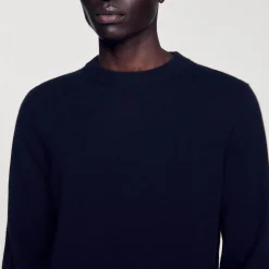 Sandro Paris Suéteres E Coletes-Sueter De Caxemira