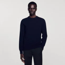 Sandro Paris Suéteres E Coletes-Sueter De Caxemira