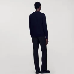 Sandro Paris Suéteres E Coletes-Sueter De Caxemira