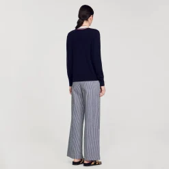 Sandro Paris Suéteres E Cardigans-Sueter De La E Caxemira