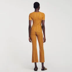 Sandro Paris Conjuntos-Sueter De Malha Brilhante