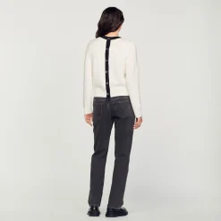 Sandro Paris Suéteres E Cardigans-Sueter De Malha Fina