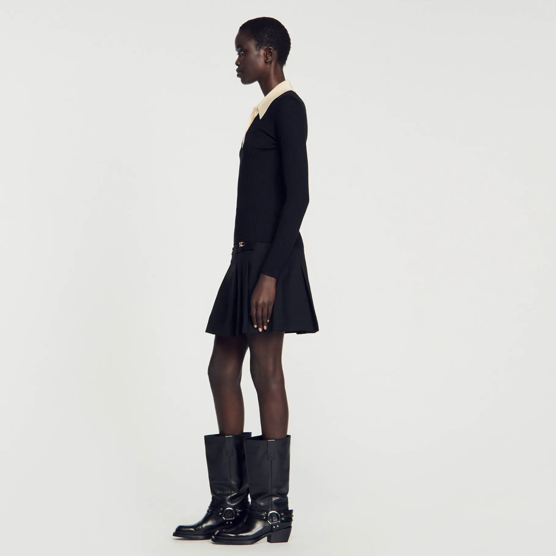 Sandro Paris Suéteres E Cardigans-Sueter Polo Tricotado