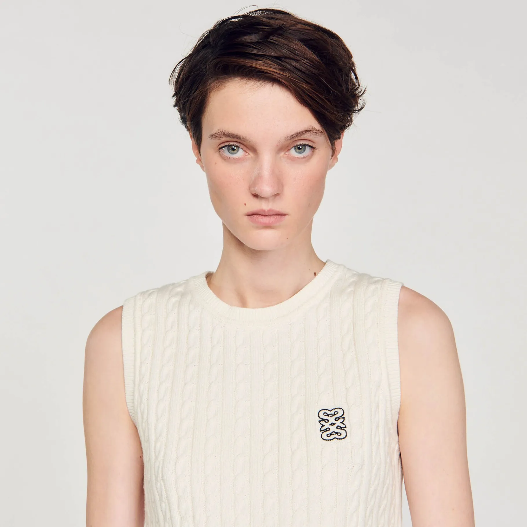 Sandro Paris Suéteres E Cardigans-Sueter Tricotado Sem Mangas