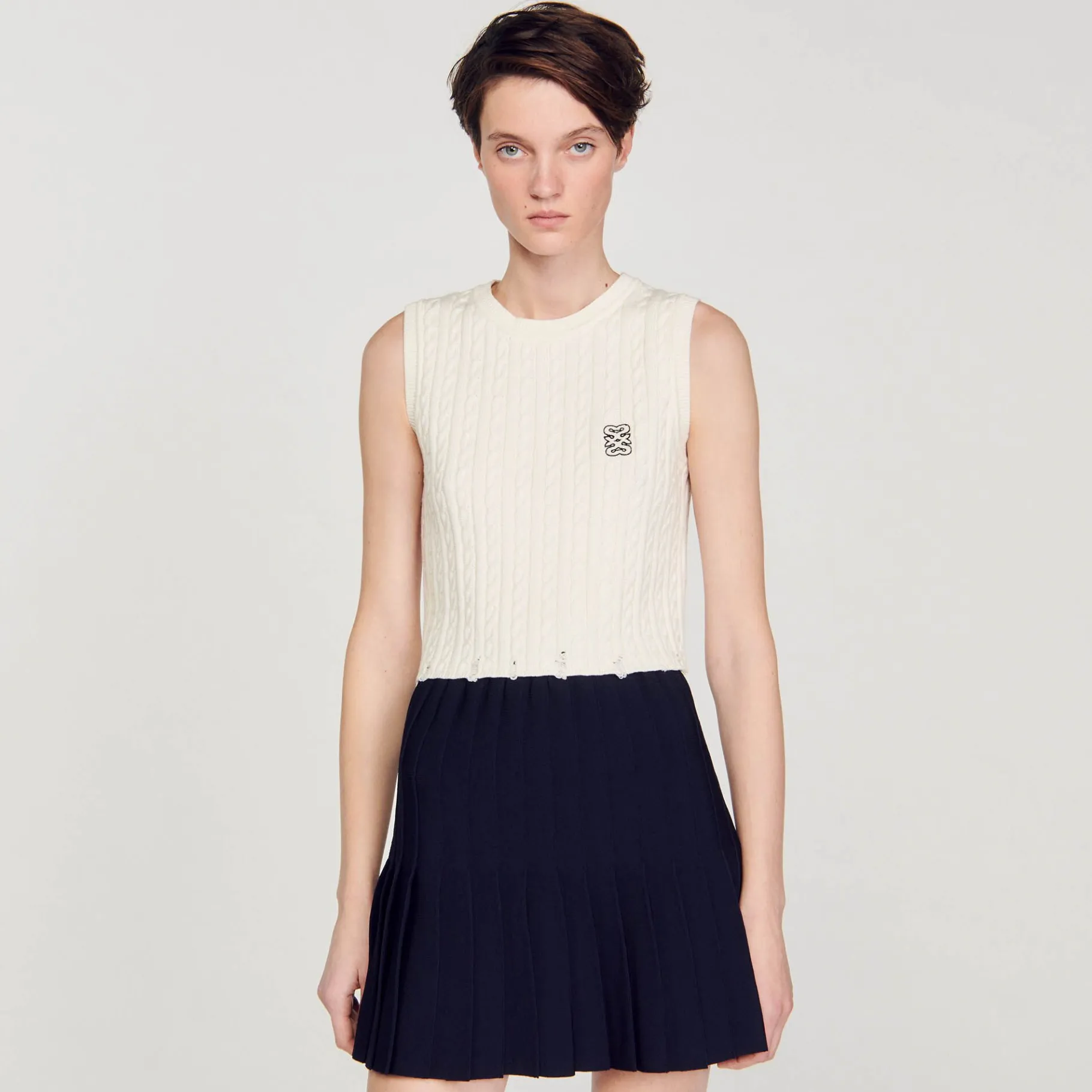 Sandro Paris Suéteres E Cardigans-Sueter Tricotado Sem Mangas