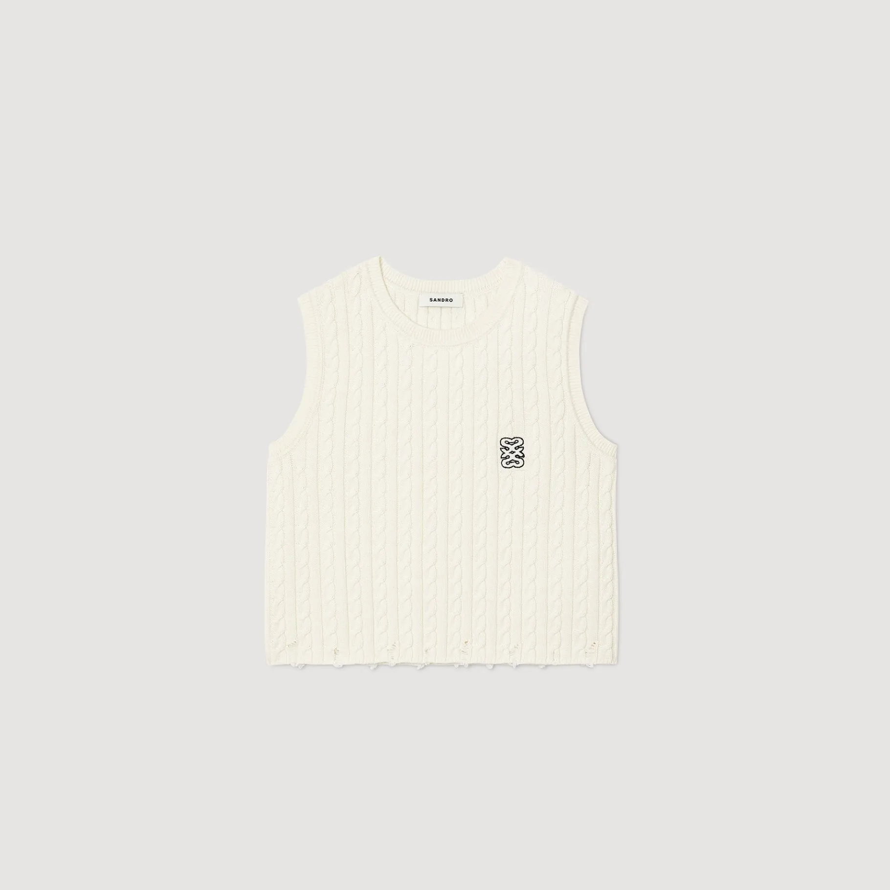 Sandro Paris Suéteres E Cardigans-Sueter Tricotado Sem Mangas