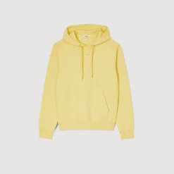 Sandro Paris Moletons E Jogging-Sweatshirt Masculina De Algodao Organico Bordado