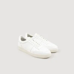 Sandro Paris Esportes-Tenis De Couro De Curtume Certificado