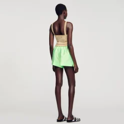 Sandro Paris Suéteres E Cardigans-Top Com Strass