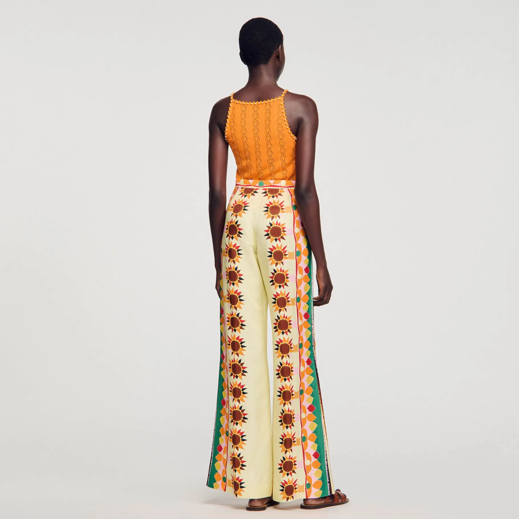 Sandro Paris Suéteres E Cardigans-Top De Malha Com Strass