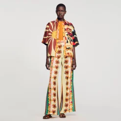 Sandro Paris Suéteres E Cardigans-Top De Malha Com Strass