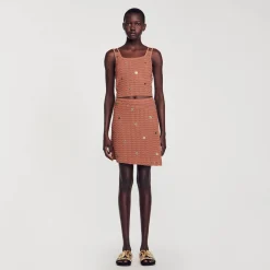 Sandro Paris Conjuntos-Top De Malha Em Pedacos