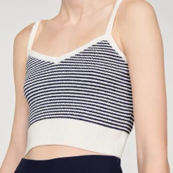 Sandro Paris Conjuntos-Top De Malha Listrado